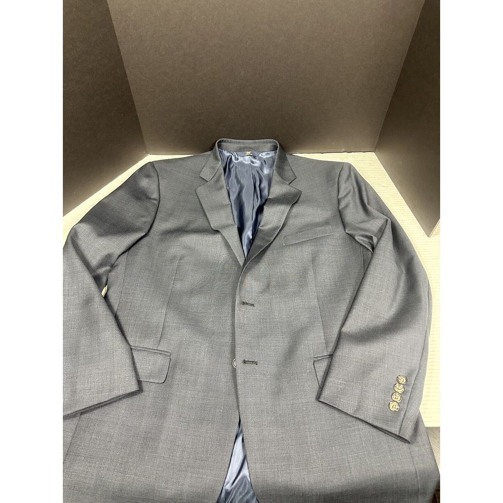 Brooks Brothers Sport Coat Men's 44R Madison Fit 346 Blue‎ Plaid notch lapel